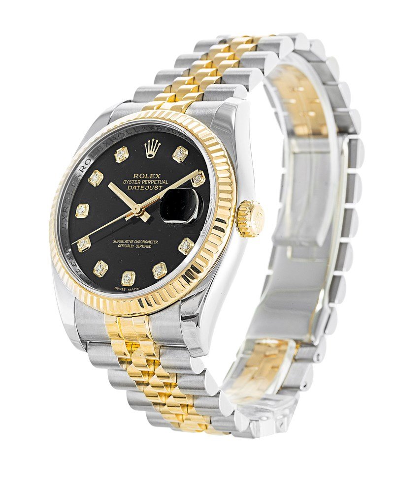 Rolex Datejust 36mm Black Dial 116233