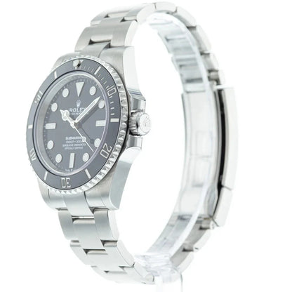 Rolex Submariner 41mm Black Dial 124060 No-Date