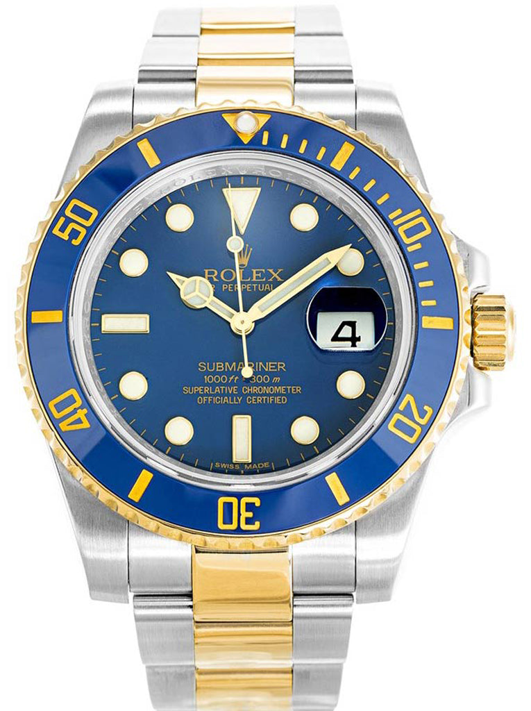 Rolex Submariner 40mm Blue Dial 116613LB "Bluesy"