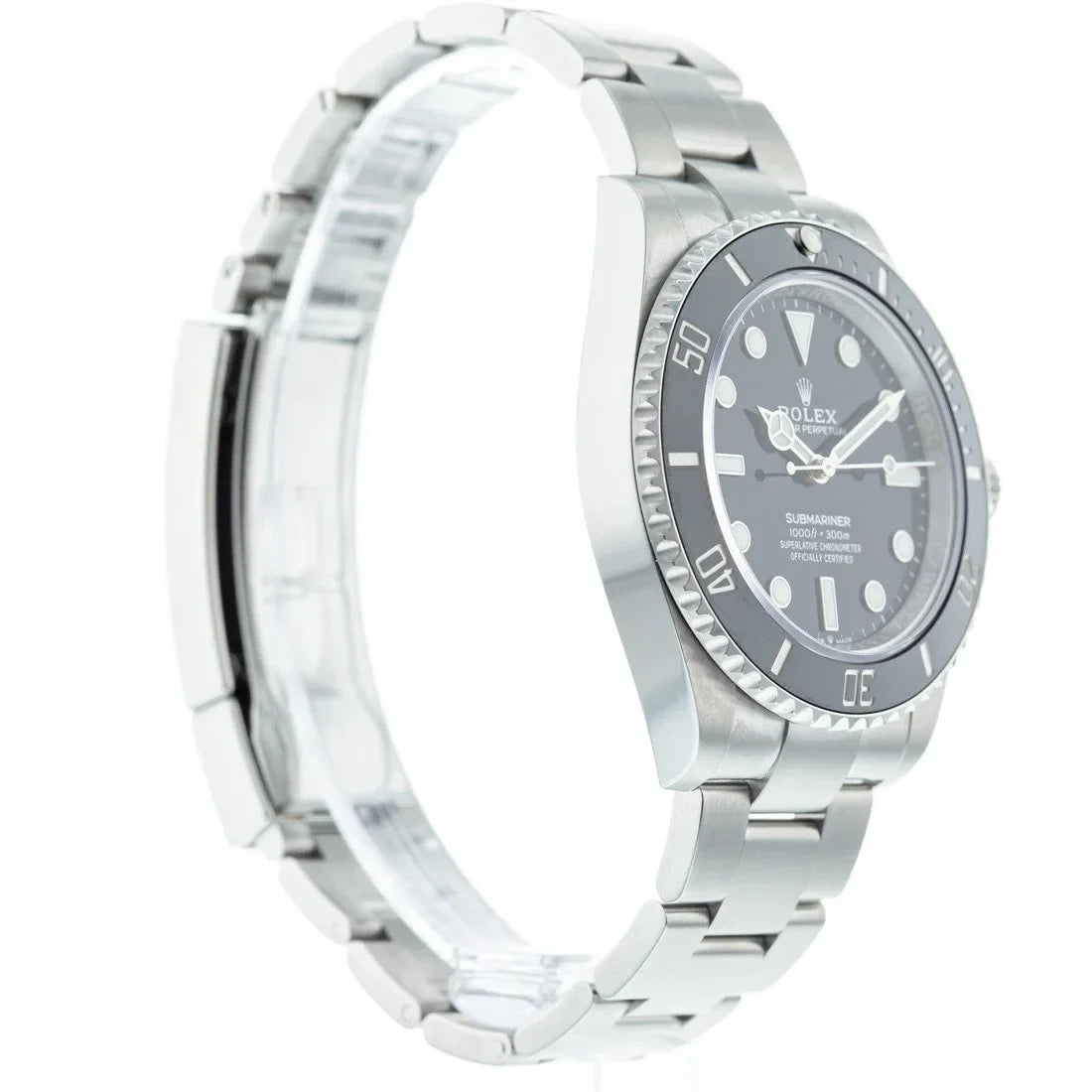 Rolex Submariner 41mm Black Dial 124060 No-Date