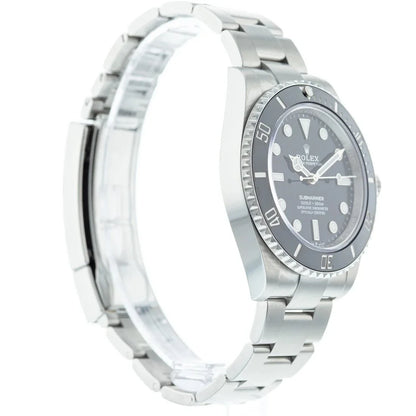 Rolex Submariner 41mm Black Dial 124060 No-Date
